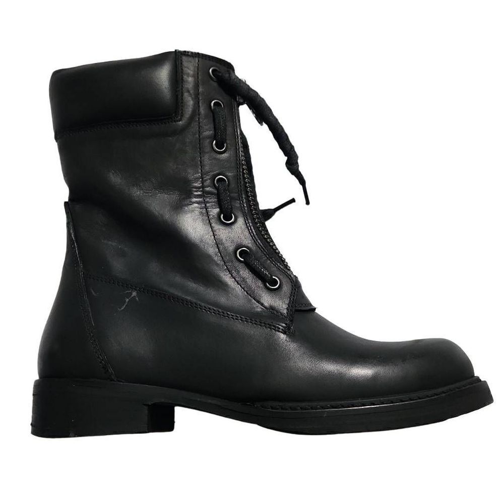 Vintage Foundry Co Ladies Leather Black Filo Boots - Size 6.5